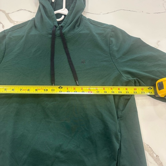 Tommy John Go Anywhere Hoodie Dark Forest Green Large FA22 Pullover - Picture 4 of 8